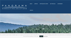 Desktop Screenshot of panorama-consulting.com
